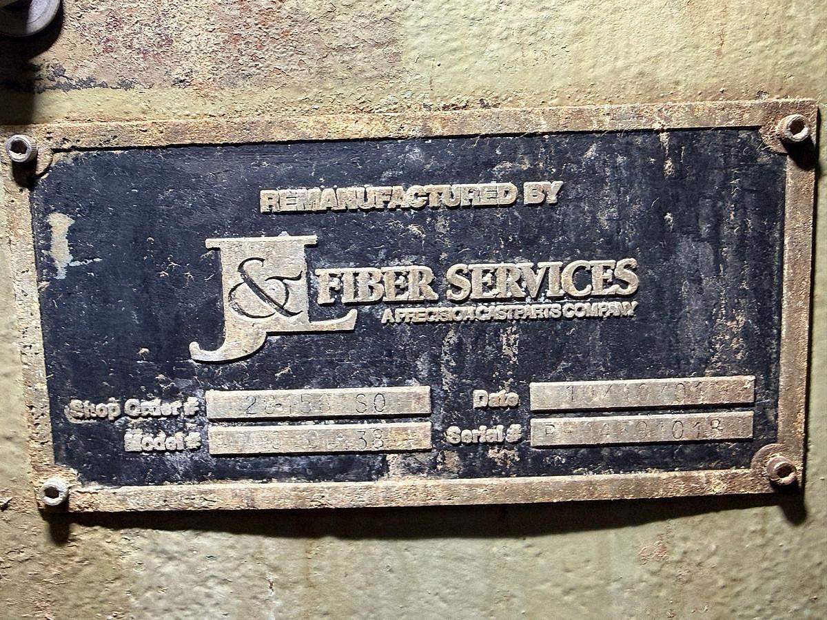 Used 34"/38" BELOIT/VALMET DD4000 DOUBLE DISC REFINER #47138