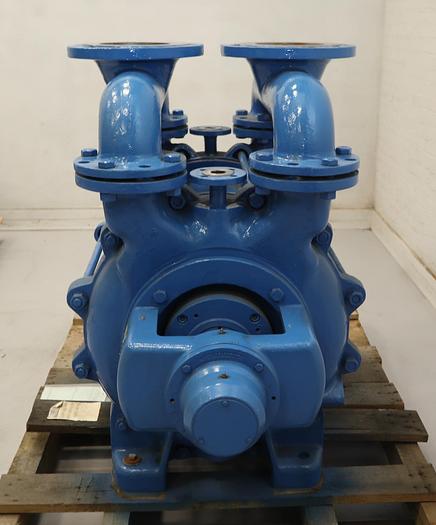 Used Siemens 2BK1282-8HY92-Z Vacuum Pump With Headers #45882