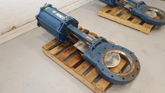 Used Dezurik 12" Air Operated Knife Gate Valve #46349