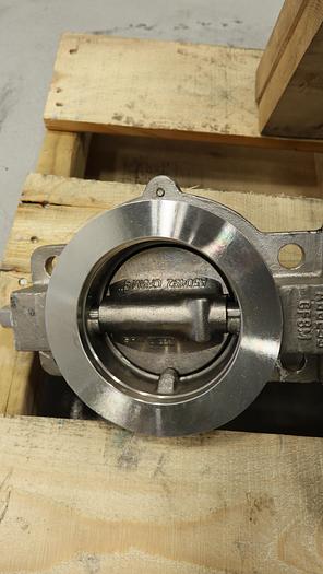 Used Dezurik 4" Air Operated Butterfly Valve #46495