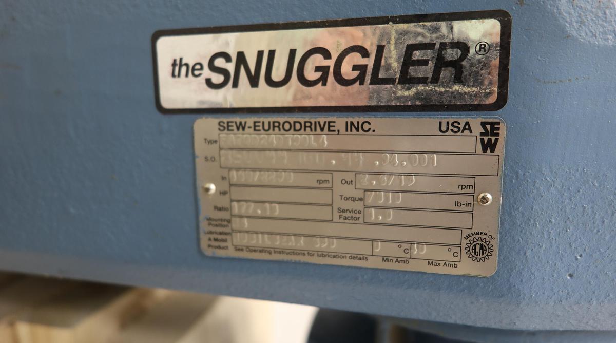 Unused Sew-Eurodrive "The Snuggler" Gear Drive With Motor #46635