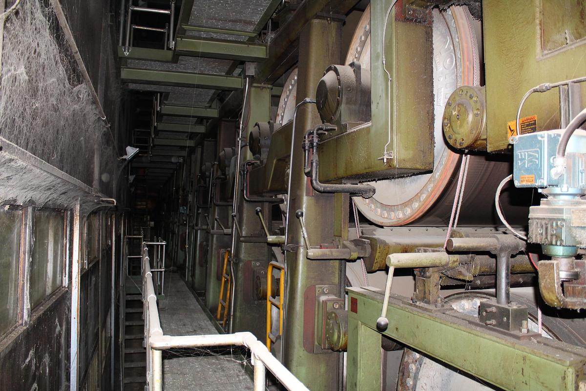 Used GBM Dryer Can Section, (40) 72" Diameter #46694