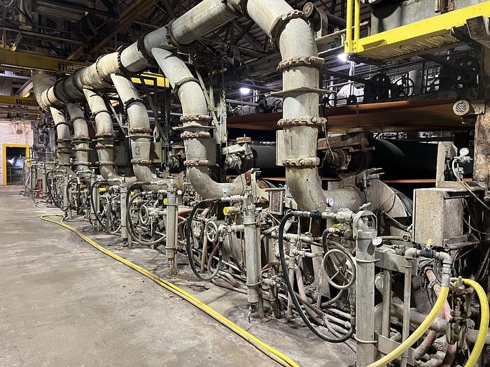 Used (7) Pressure Formers for 416" Trim Cylinder Machine #45301