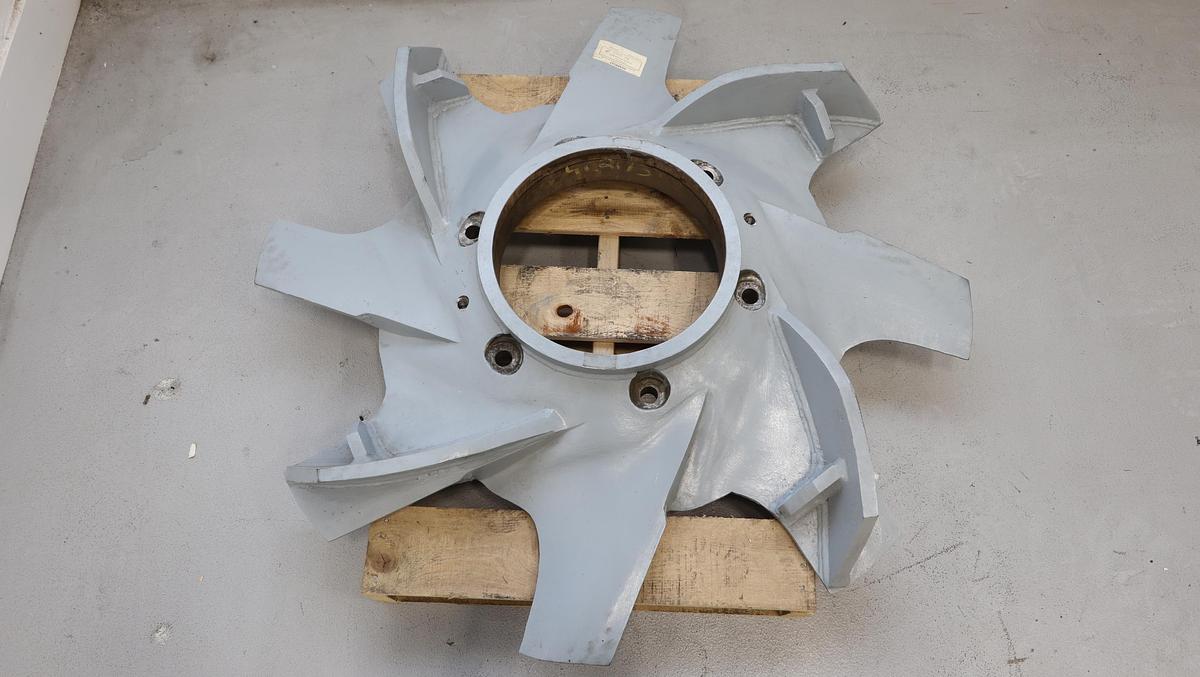 Refurbished Black Clawson 8-Vane 50" Vokes Rotor With Power Saver Vanes  #46976