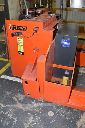 Used RICO R-LPRH-R-120 ELECTRIC UPRIGHT RIDE-ON ROLL HANDLER #45477