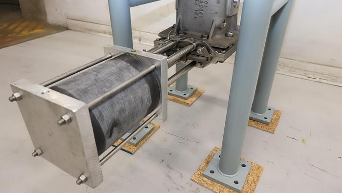 Unused Black Clawson/Kadant Size 17 High Density Cleaner with Stand #46301