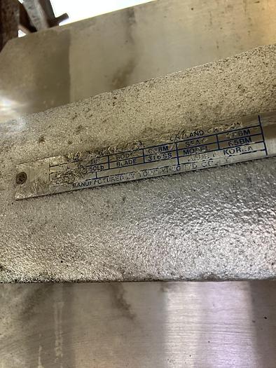 Used FNW 65BM 10" Hand Operated Knife Gate Valve #46360