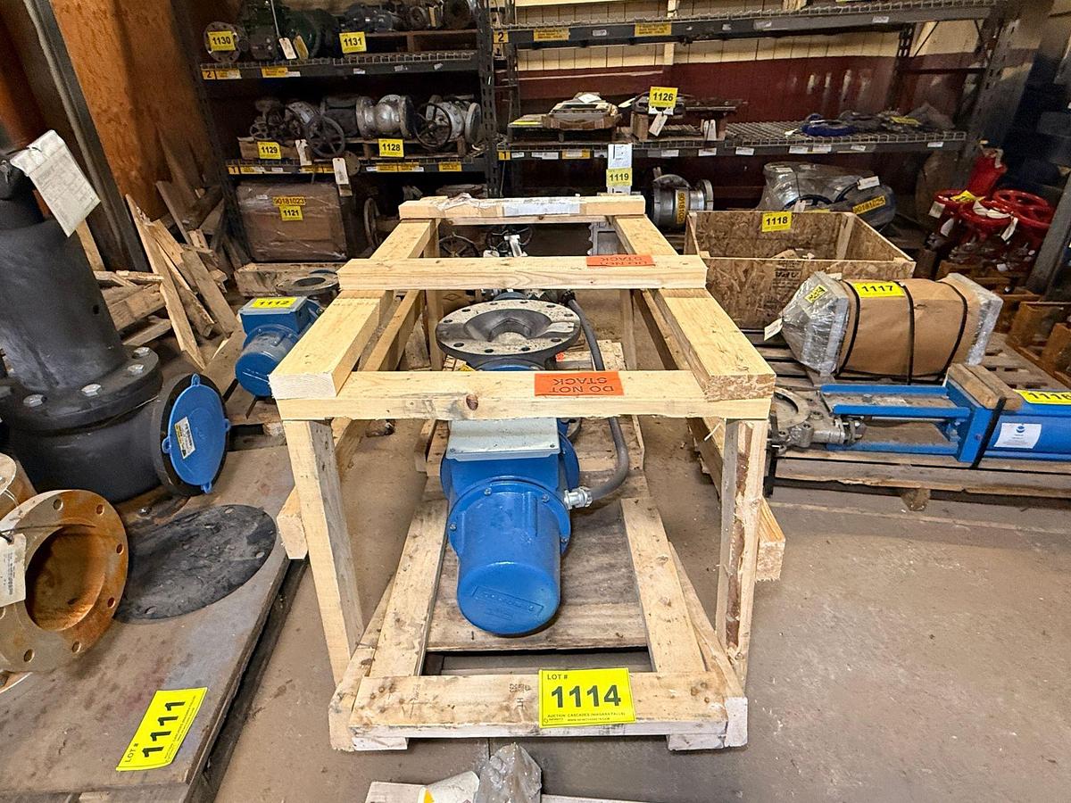 Unused Dezurik 4" Electronic Basis Weight Valve #47091