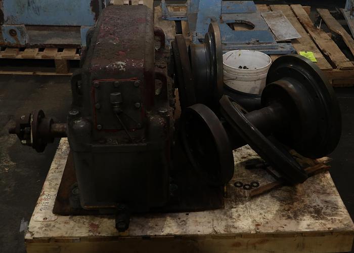 Used Manchester Single Nip 2-Roll Calender #46224