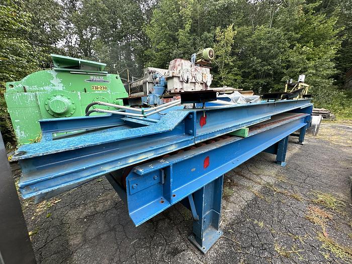 Used 257" Rubber Belt Conveyor #45013