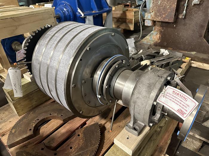 Used Bird 5 feet Salt Cake Filter Rotor Assembly #46186