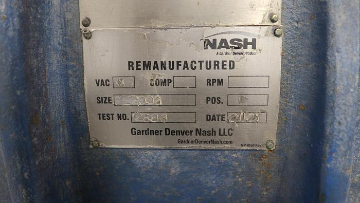 Used Nash CL 2002 Vacuum Pump #44789