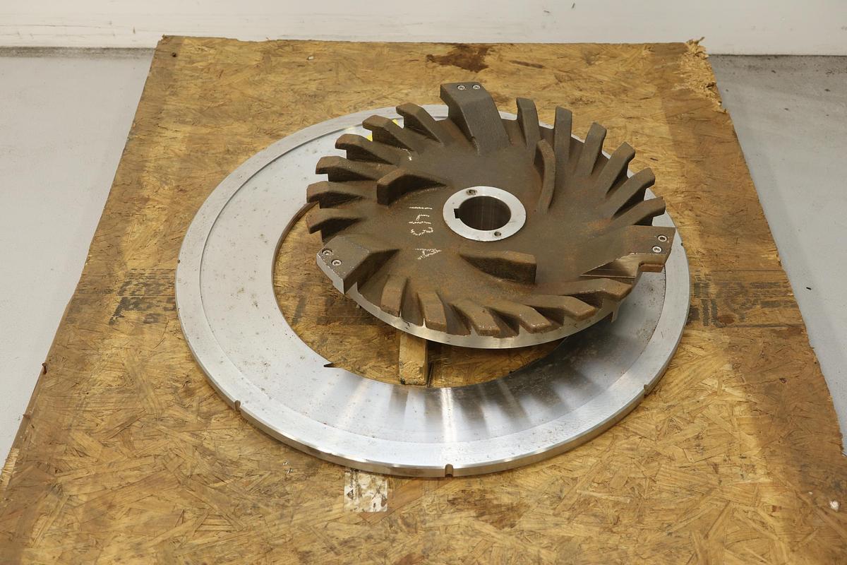 Used Fiberprep Scavenger II Roto & Wear Plate #47511