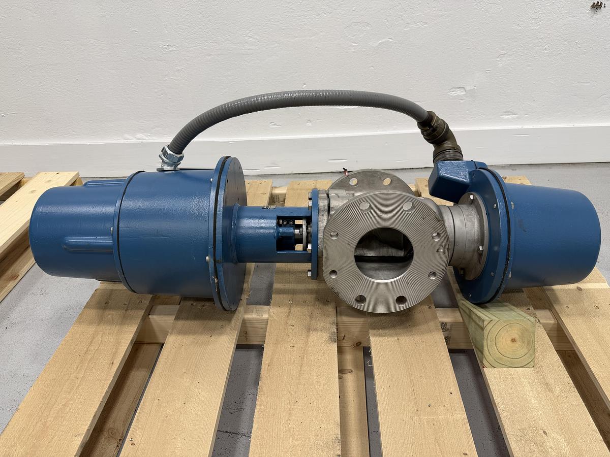 Unused Dezurik 4" Electronic Basis Weight Valve #46870