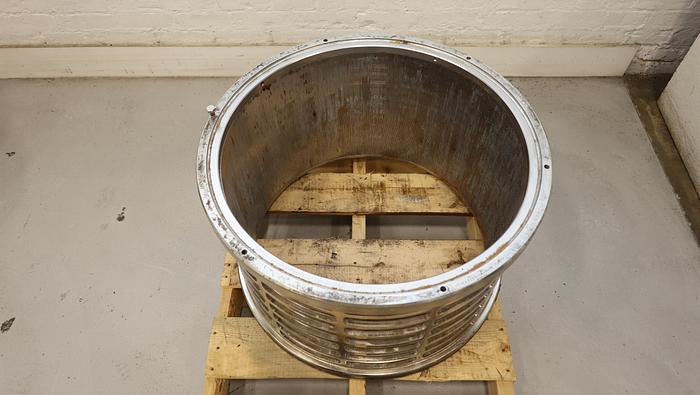 Used Black Clawson UV200 Pressure Screen Basket #44833