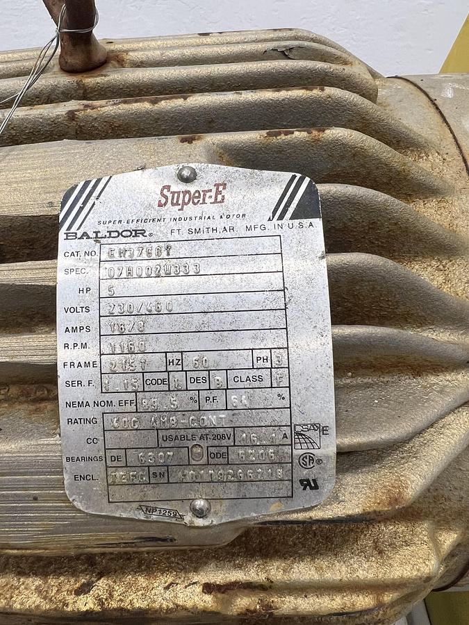 Used Sulzer STB-20.5 Side Mount Agitator, #47623