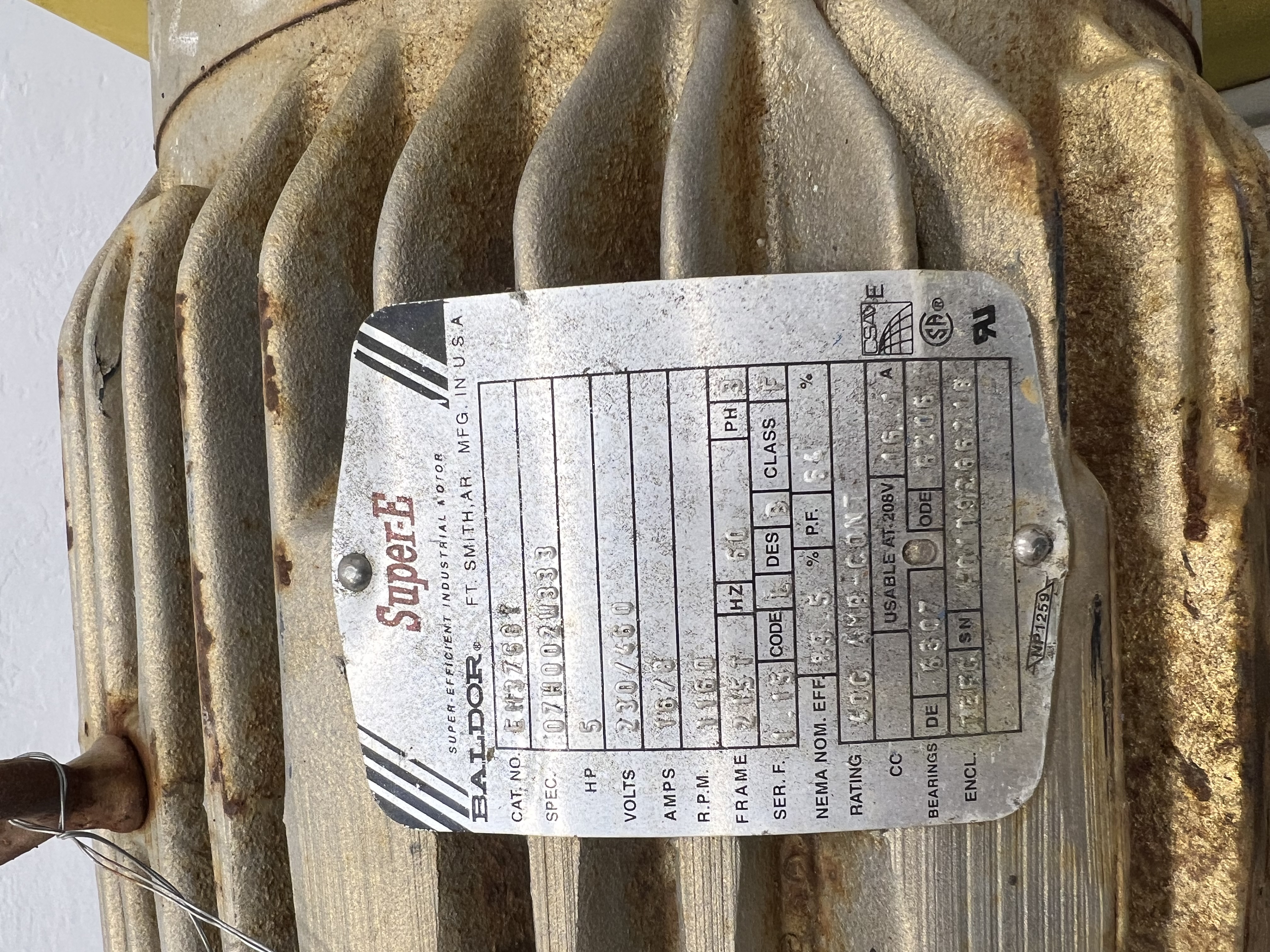 Used Sulzer STB-20.5 Side Mount Agitator, #47623