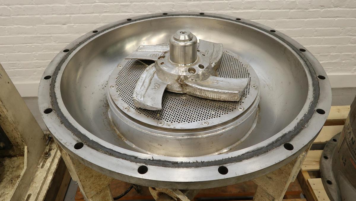 Used Kadant/Black Clawson 40-18 Float Purger With Motor Mount & Toshiba A/C Motor  #46725