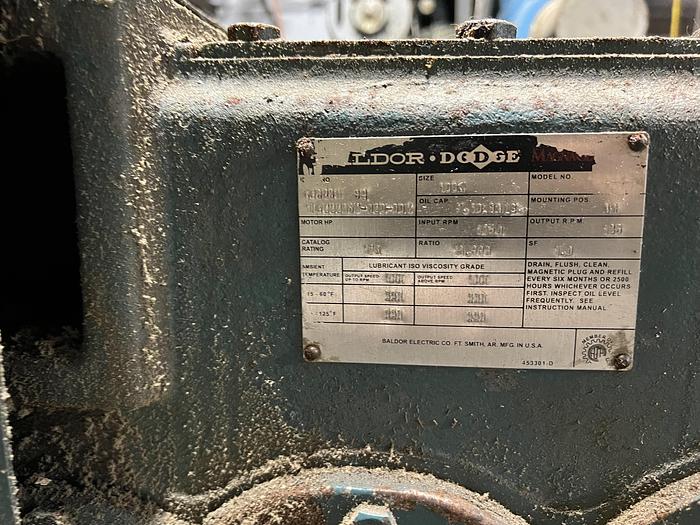 Used Miami Machine 100" Face Press Section With 4 Presses #44966