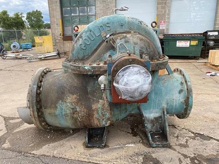 Used Goulds 3420 24x30x32 Stainless Split Case Fan Pump #45443
