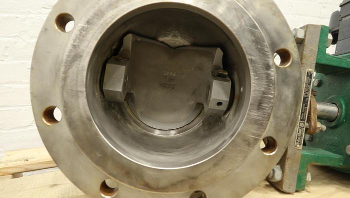 Used Fisher 8" V150 Air Operated Vee Ball Valve #46489