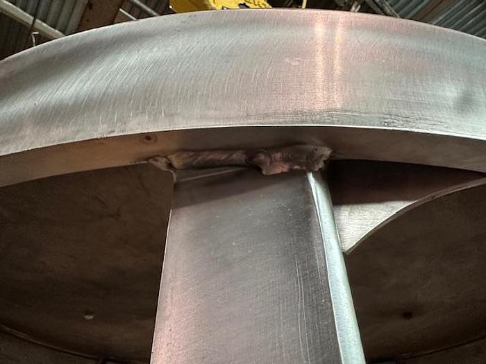 Used Fiberprep SPH-800 Pressure Screen 8-Foil Stainless Steel Rotator #43578