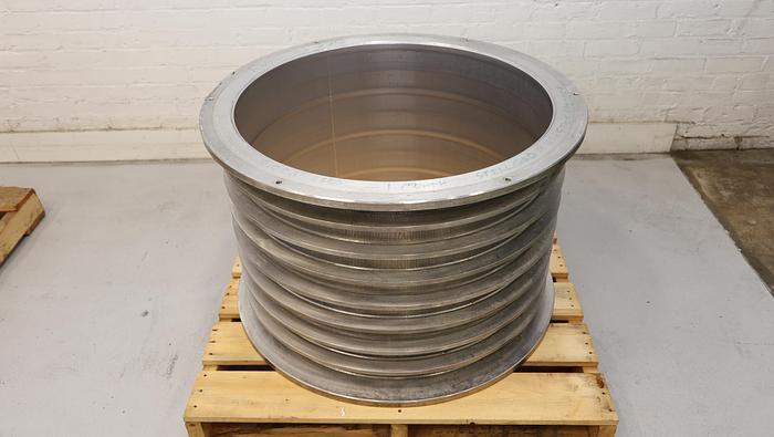 Used Black Clawson Ultra III Pressure Screen Basket #45755