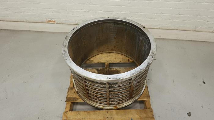 Used Black Clawson UV200 Pressure Screen Basket #44832