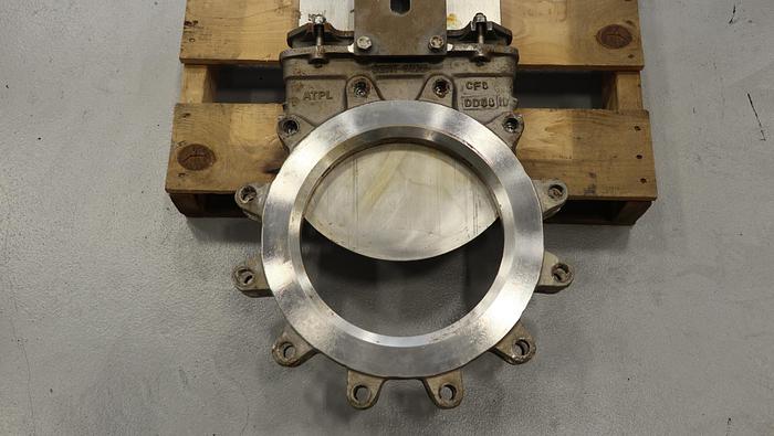 Used Orbinox 12" Air Operated Knife Gate Valve #44763