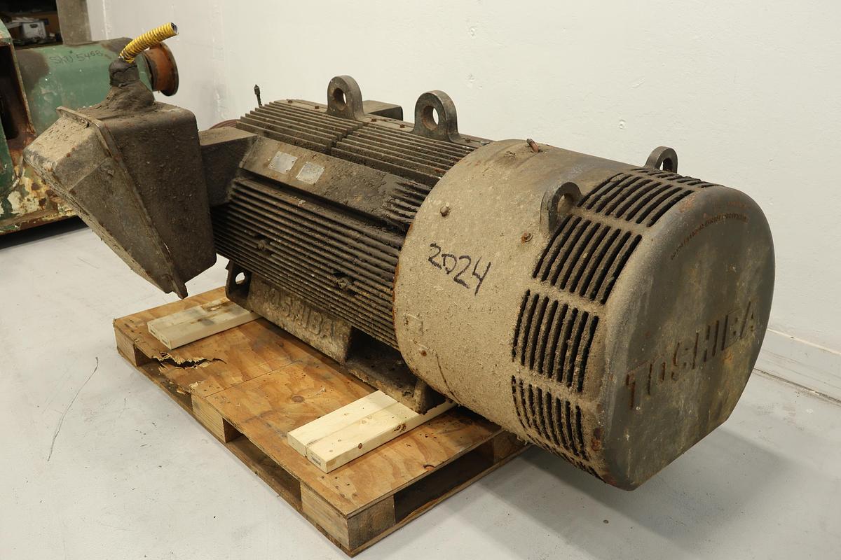 Used Toshiba 6DG350L134693 A/C Motor #47556