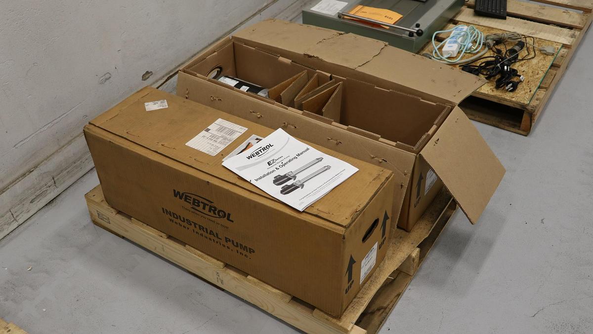 Used Webtrol EZ Series G10B15-3 Horizontal Booster Pump #46795