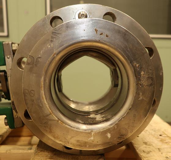 Used Fisher 6" V150 Air Operated Vee Ball Valve #46266