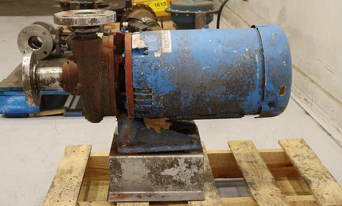 Used PACO PUMPS 2.25"x2.5"x6.5" Pump With Motor and Base #46241