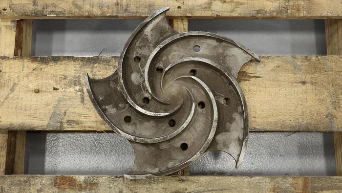 Used Goulds 3196 1x1.5x13 5-Vane Impeller #45523