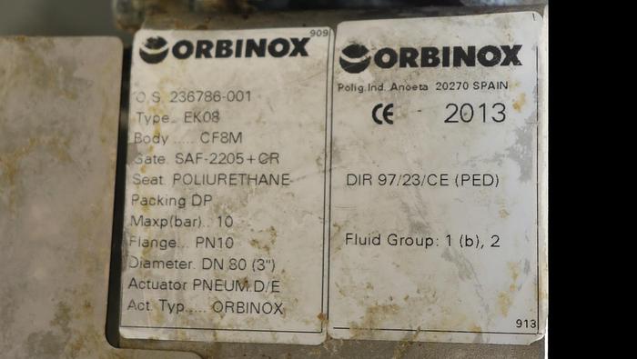 Used METSO HC-200B High Density Hydrocyclone Cleaner With Stand #45496