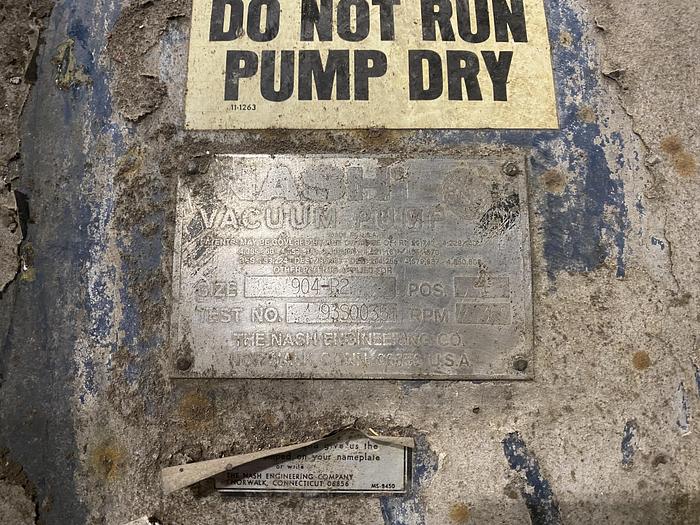 Used Nash 904-R2 Vacuum Pump #44761