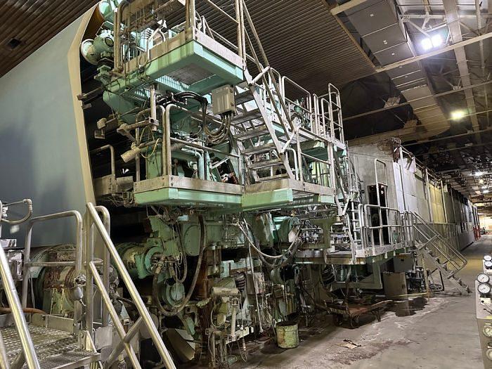 Used VALMET PAPER MACHINE  4 METER WIDE, 200,000 TPY #45177