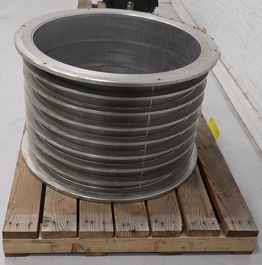 Used Black Clawson Ultra III Pressure Screen Basket #45729
