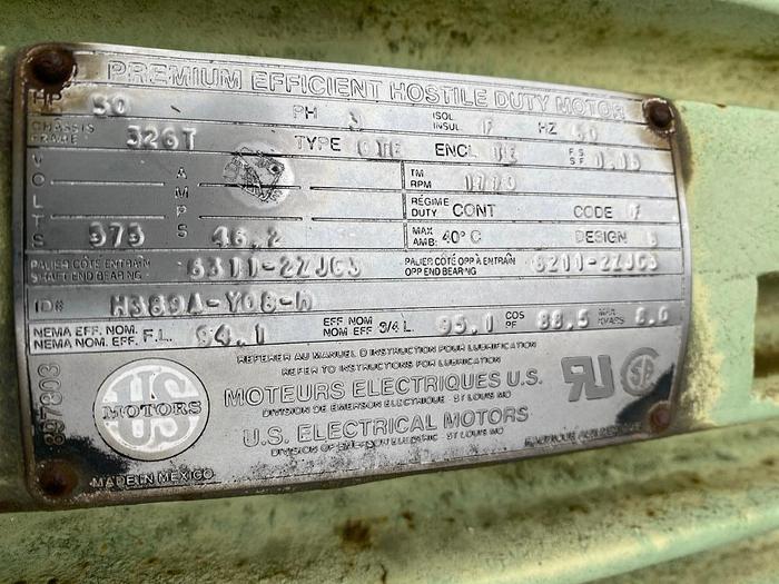 Used Dupps 2420 Dewatering Screw Press For Sludge #42644