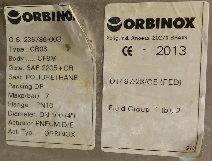 Used METSO HC-200B High Density Hydrocyclone Cleaner With Stand #45496