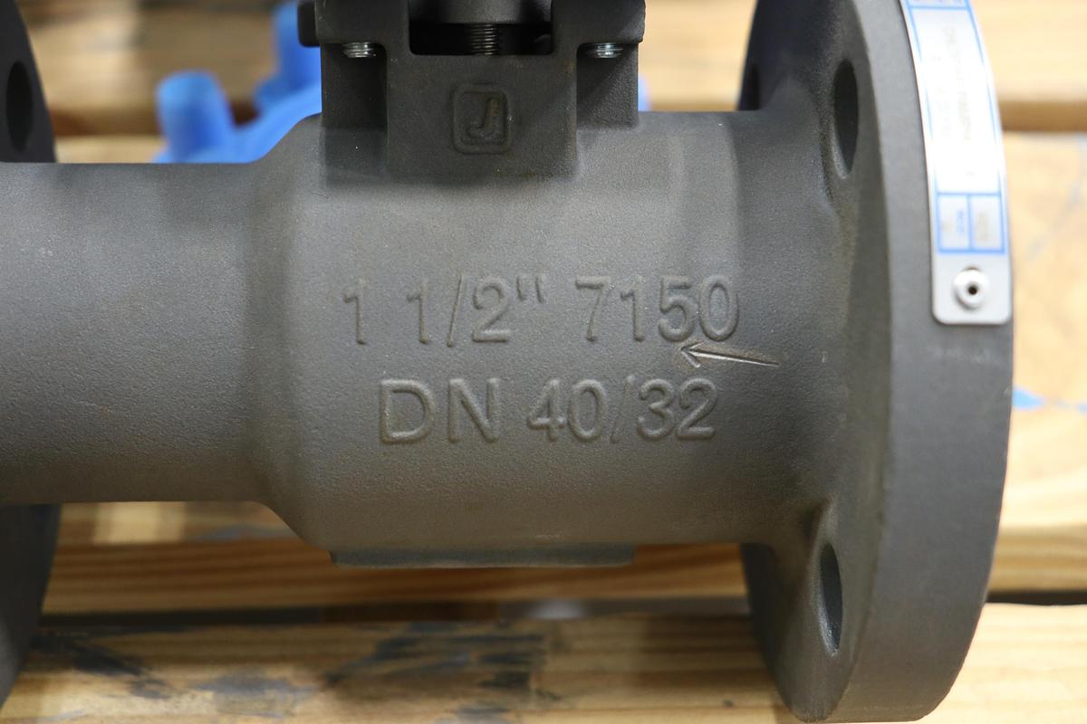 Unused Neles Jamesbury 11/27150C312271XTZ448 1.5" Air Operated Ball Valve #47645