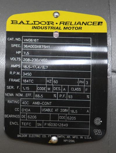 Unused Goulds E-SV ESV 2X2X4-2P-PM 2x2X4 Multi-Stage Pump #45723