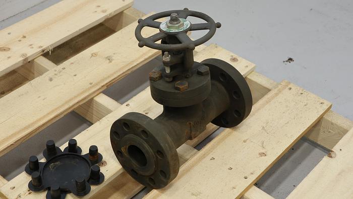 Used Flow Serve 2" Hand Operated Globe Valve #45051