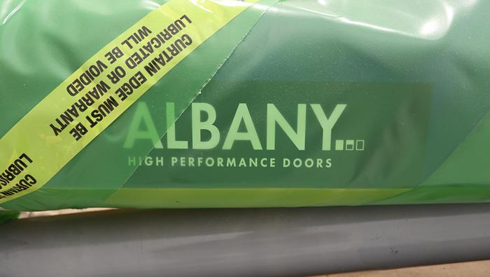 Used Assa Abloy High Speed Roll Up Door With Albany ACS 100 Control Panel #45351