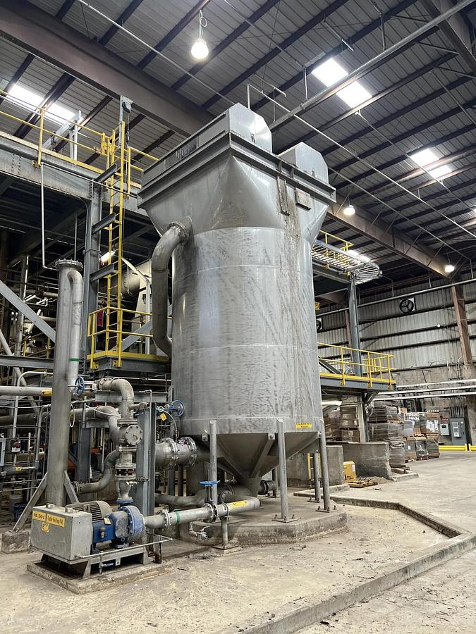 Used Kadant/Black Clawson 600 TPD OCC Stock Prep Recycling System #47448
