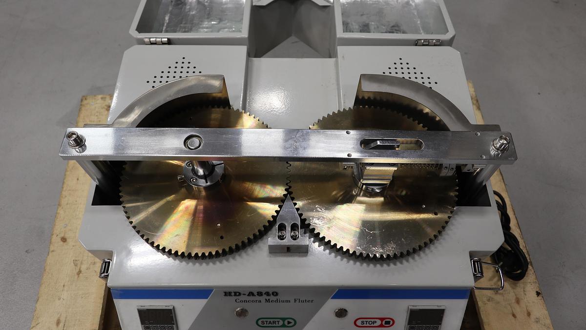 Used Haida International Equipment Co. HD-A840 Concora Medium Fluter Machine #46800