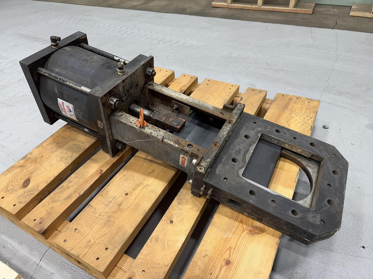 Refurbished Delta Industrial 8" Air Operated Knife Gate Valve #47090