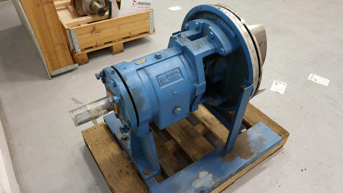 Refurbished Goulds 3180 L Power End with 19" Diameter 6-Vane Impeller & Stuffing Box #47048