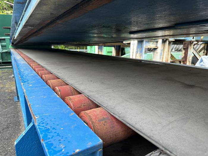 Used 257" Rubber Belt Conveyor #45013