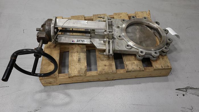 Used Fabri-Valve  12" Hand Operated Knife Gate Valve #46421